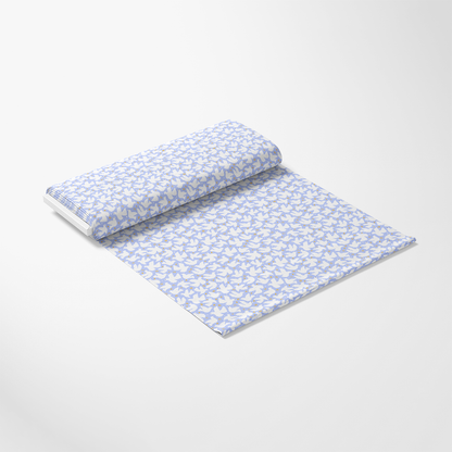 Happy Festival of Lights Pattern 6 Blue Quilting Cotton Fabric