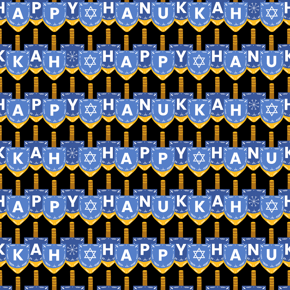 Happy Festival of Lights Pattern 8 Quilting Cotton Fabric