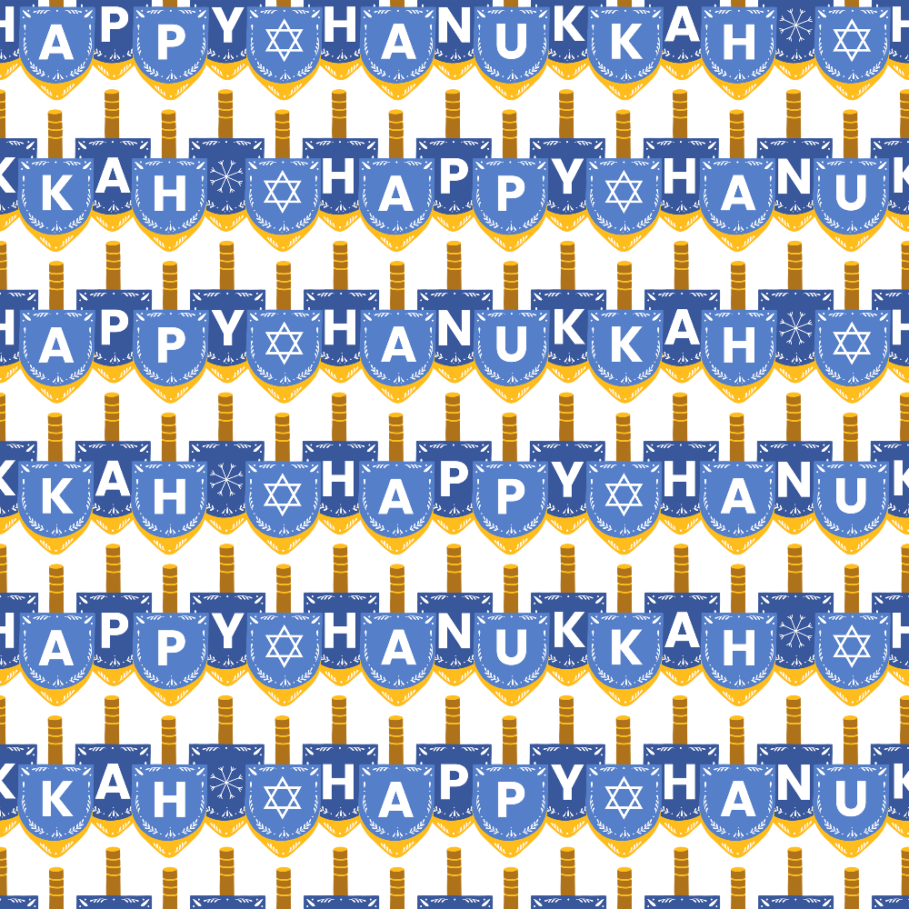 Happy Festival of Lights Pattern 8 White Quilting Cotton Fabric