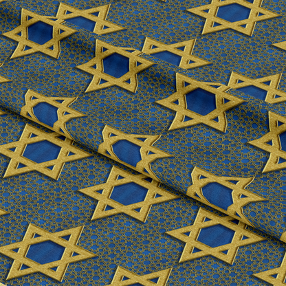 Shabbat Shalom Pattern 10 Quilting Cotton Fabric