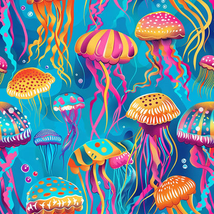 Ocean Drifters Pattern 7 Minky Fabric