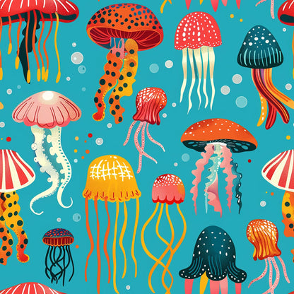 Ocean Drifters Pattern 9 Minky Fabric