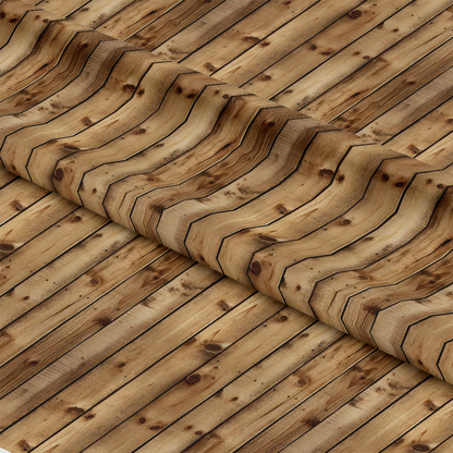 Hardwood Planks Pattern 6 Quilting Cotton Fabric