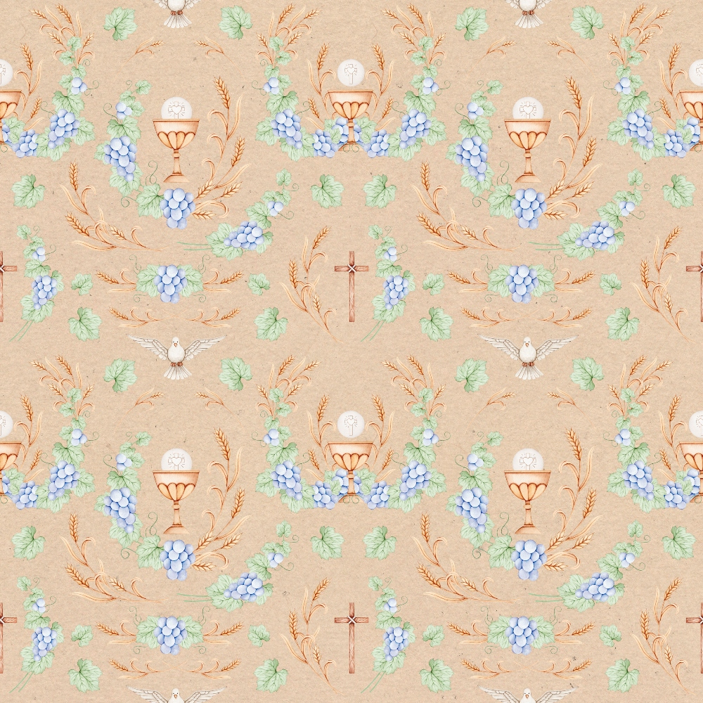 Faithful Blooms Pattern 16 Minky Fabric