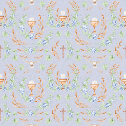 Faithful Blooms Pattern 17 Minky Fabric