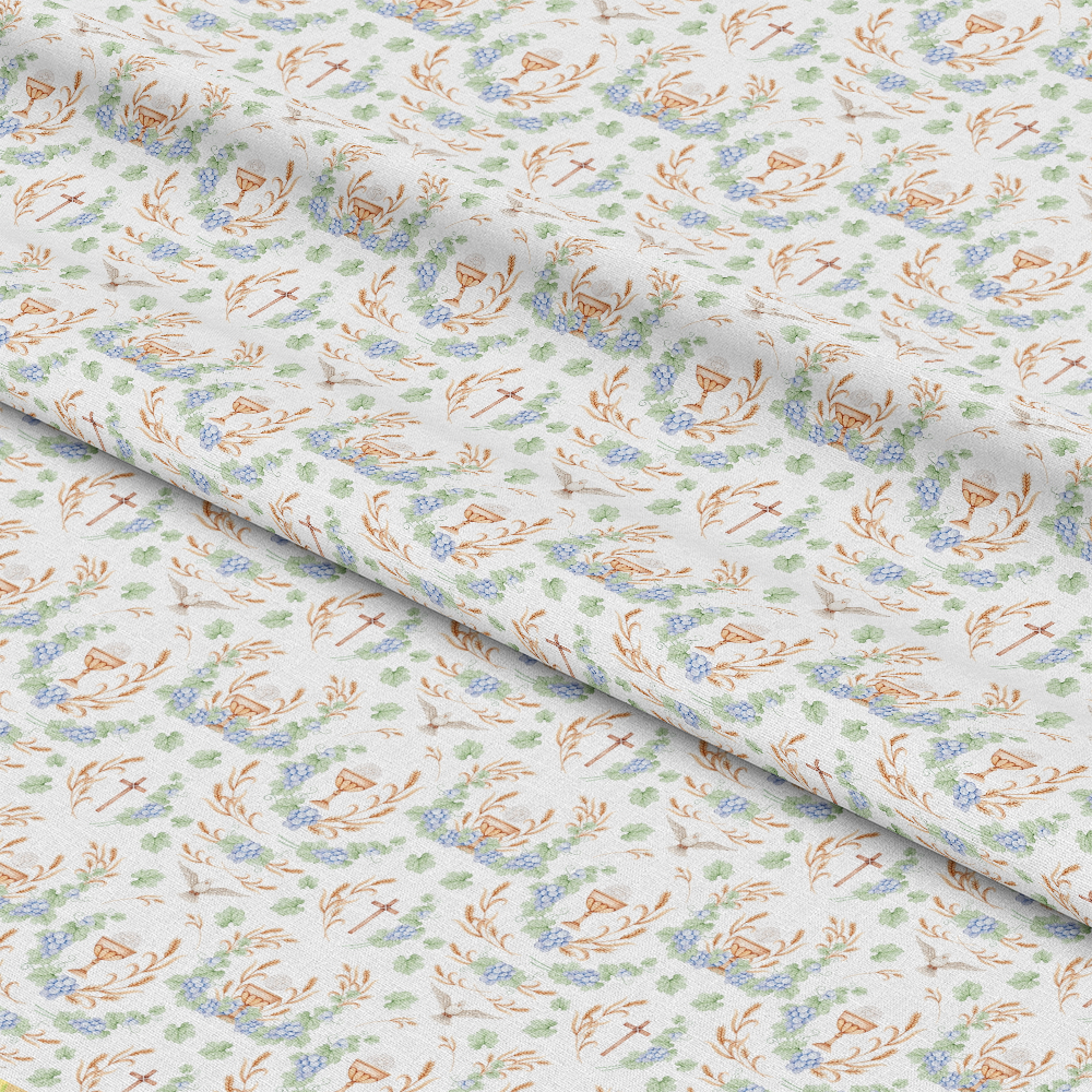 He Lives Pattern 18 Quilting Cotton Fabric
