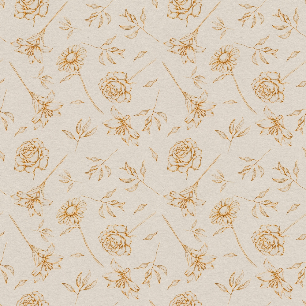 Faithful Blooms Pattern 3 Minky Fabric