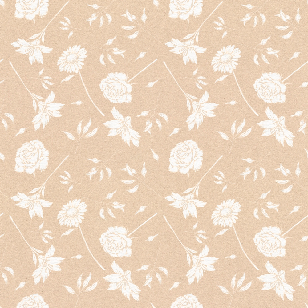 Faithful Blooms Pattern 4 Minky Fabric