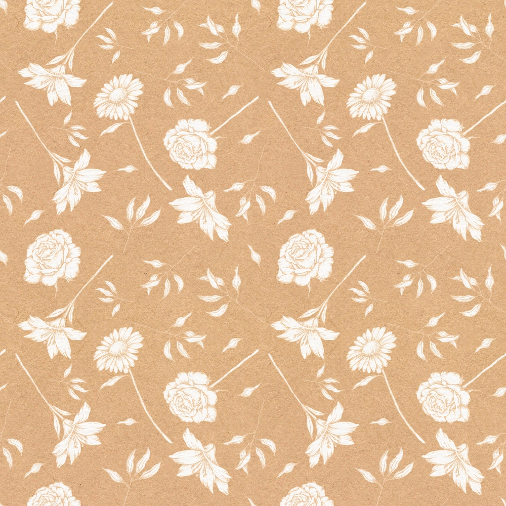 Faithful Blooms Pattern 5 Minky Fabric