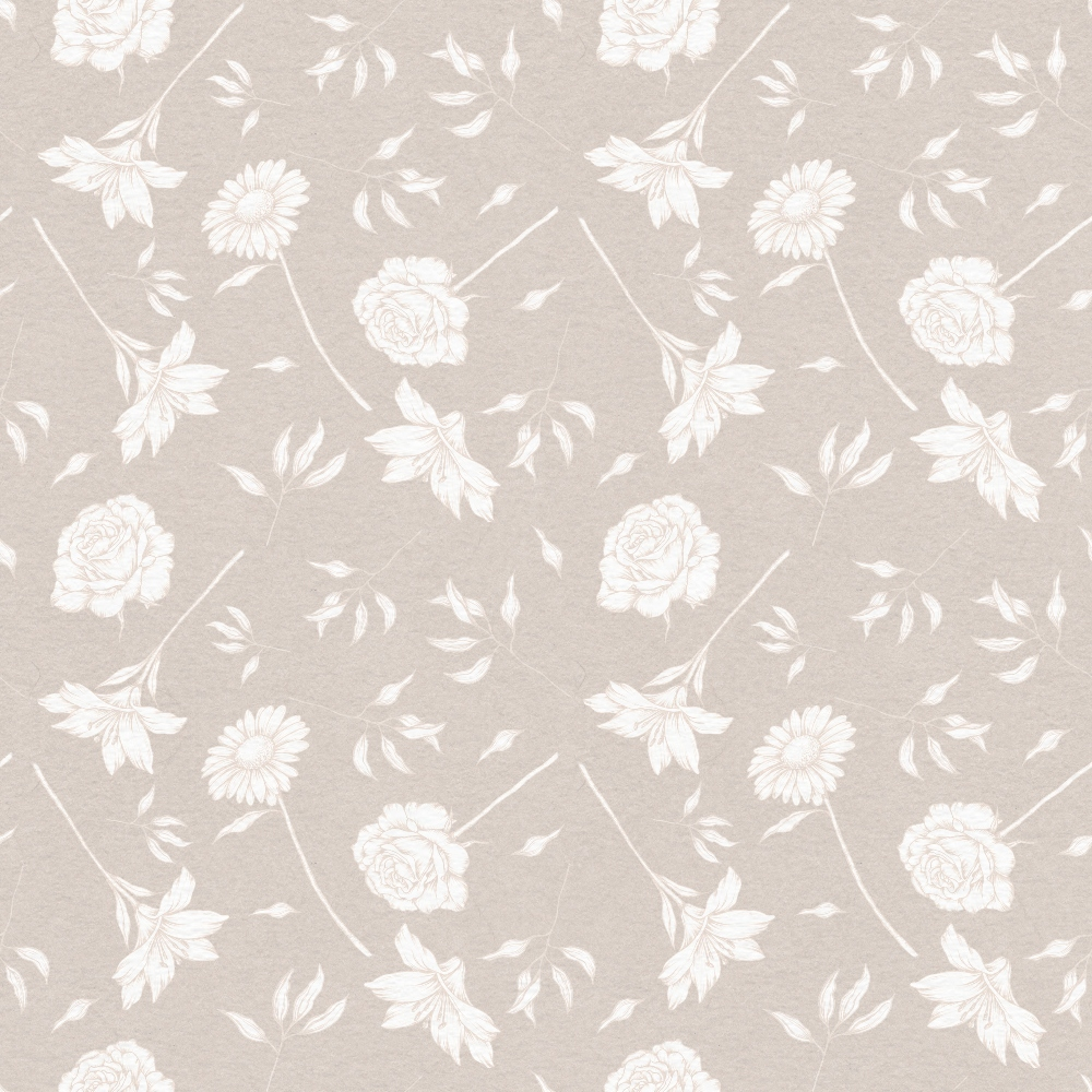 Faithful Blooms Pattern 6 Minky Fabric