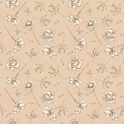Faithful Blooms Pattern 7 Minky Fabric