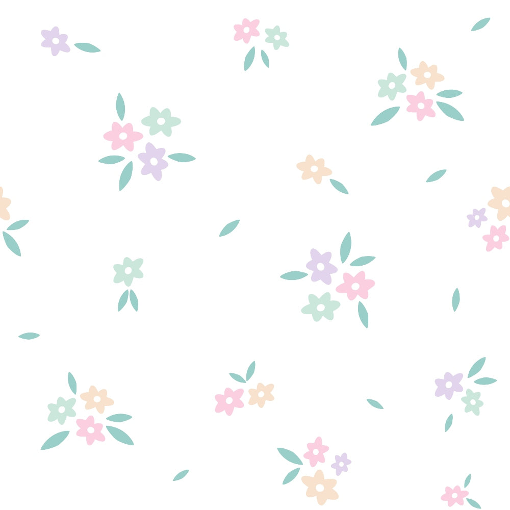 Kawaii Kitty Garden Pattern 11 Minky Fabric
