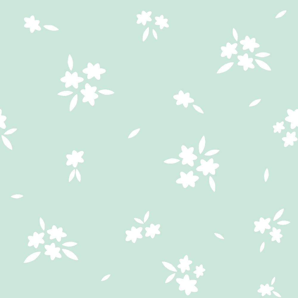 Kawaii Kitty Garden Pattern 13 Minky Fabric