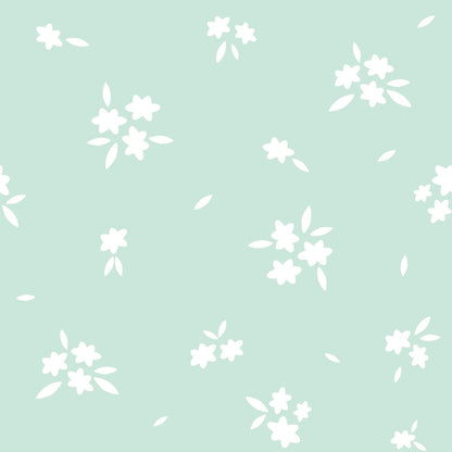 Kawaii Kitty Garden Pattern 13 Minky Fabric