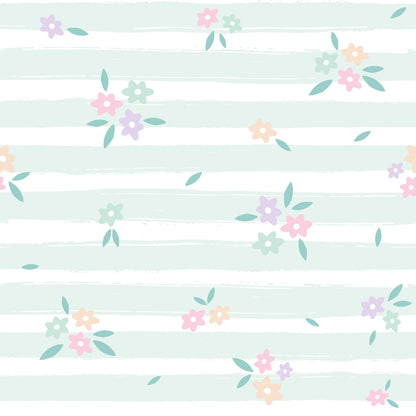 Hello Spring Cats Pattern 5 Quilting Cotton Fabric
