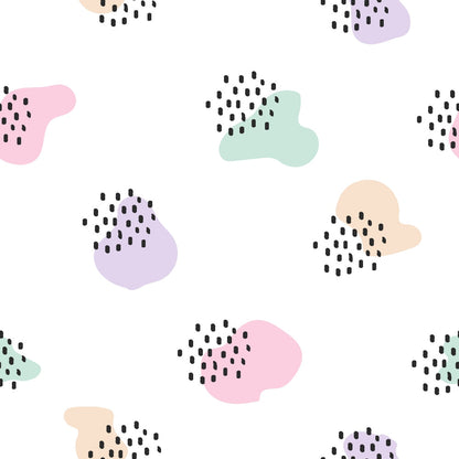 Kawaii Kitty Garden Pattern 6 Minky Fabric