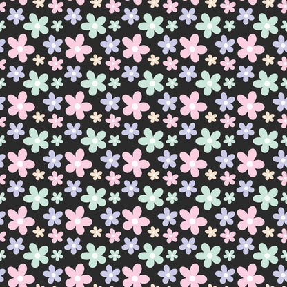 Hello Spring Cats Pattern 7 Quilting Cotton Fabric