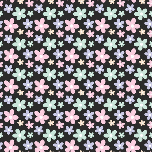 Hello Spring Cats Pattern 7 Quilting Cotton Fabric