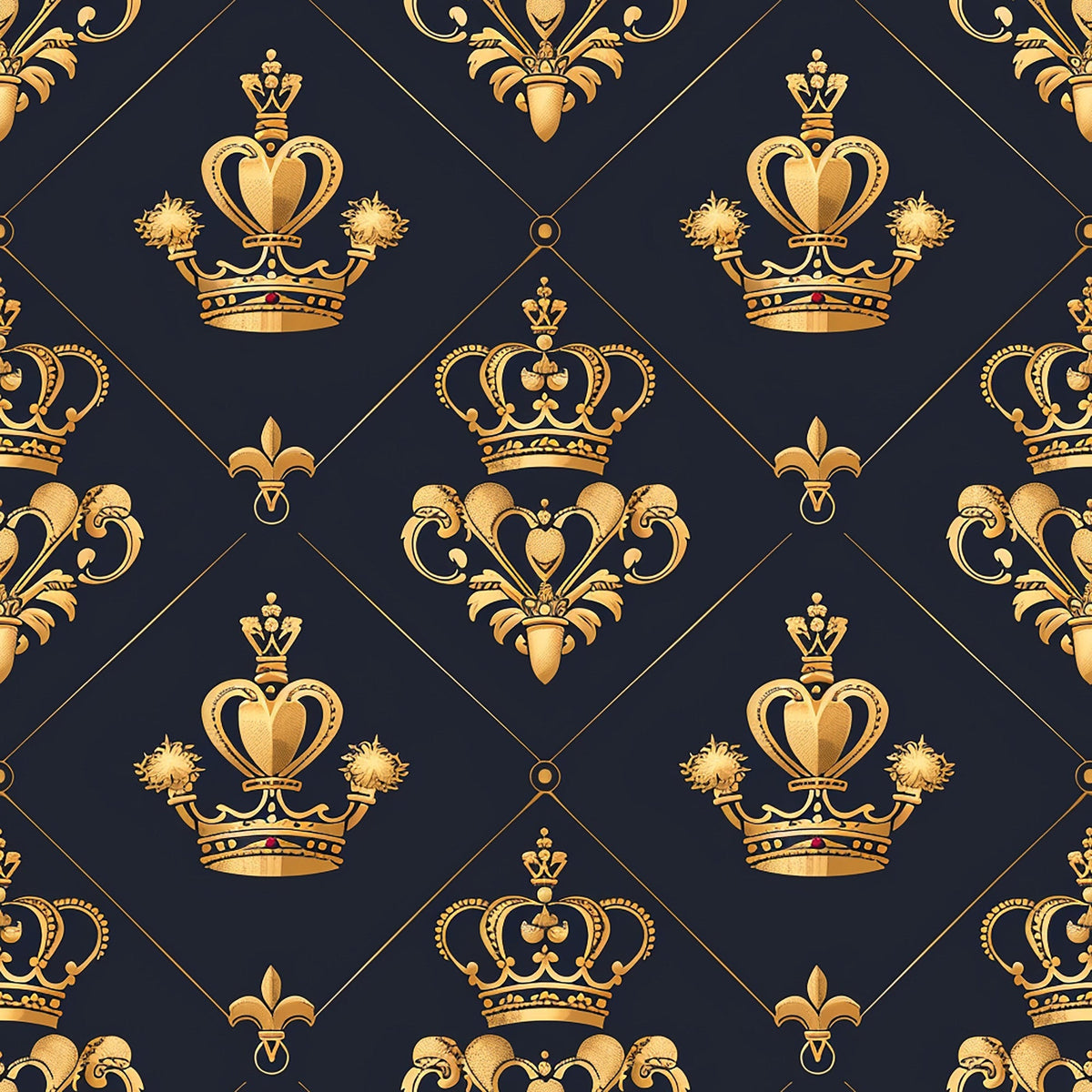 Sovereign Gold Pattern 1 Minky Fabric