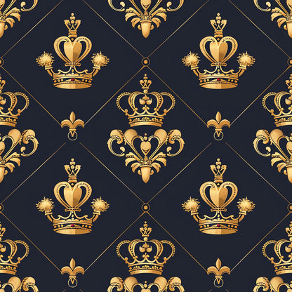 Sovereign Gold Pattern 1 Minky Fabric