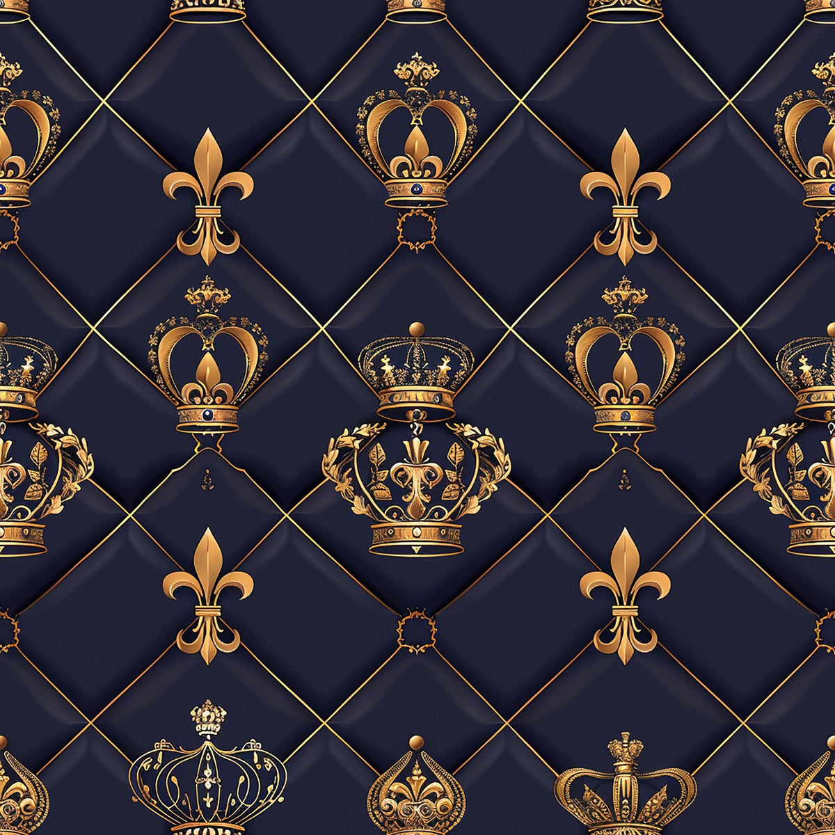 Sovereign Gold Pattern 3 Minky Fabric
