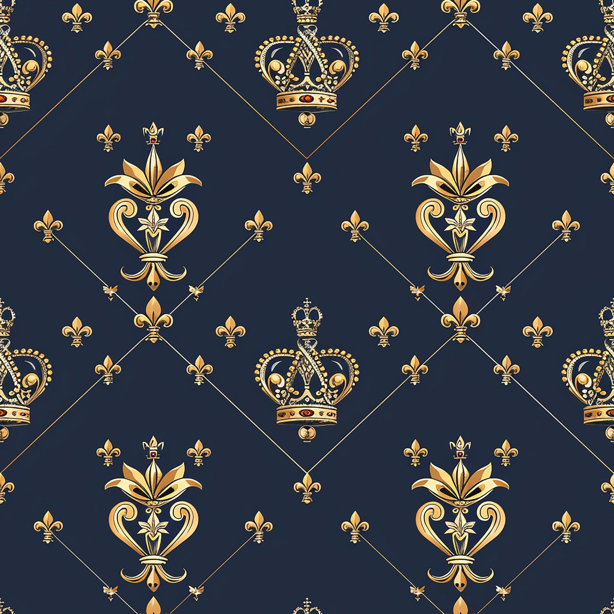 Sovereign Gold Pattern 4 Minky Fabric