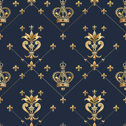 Sovereign Gold Pattern 4 Minky Fabric