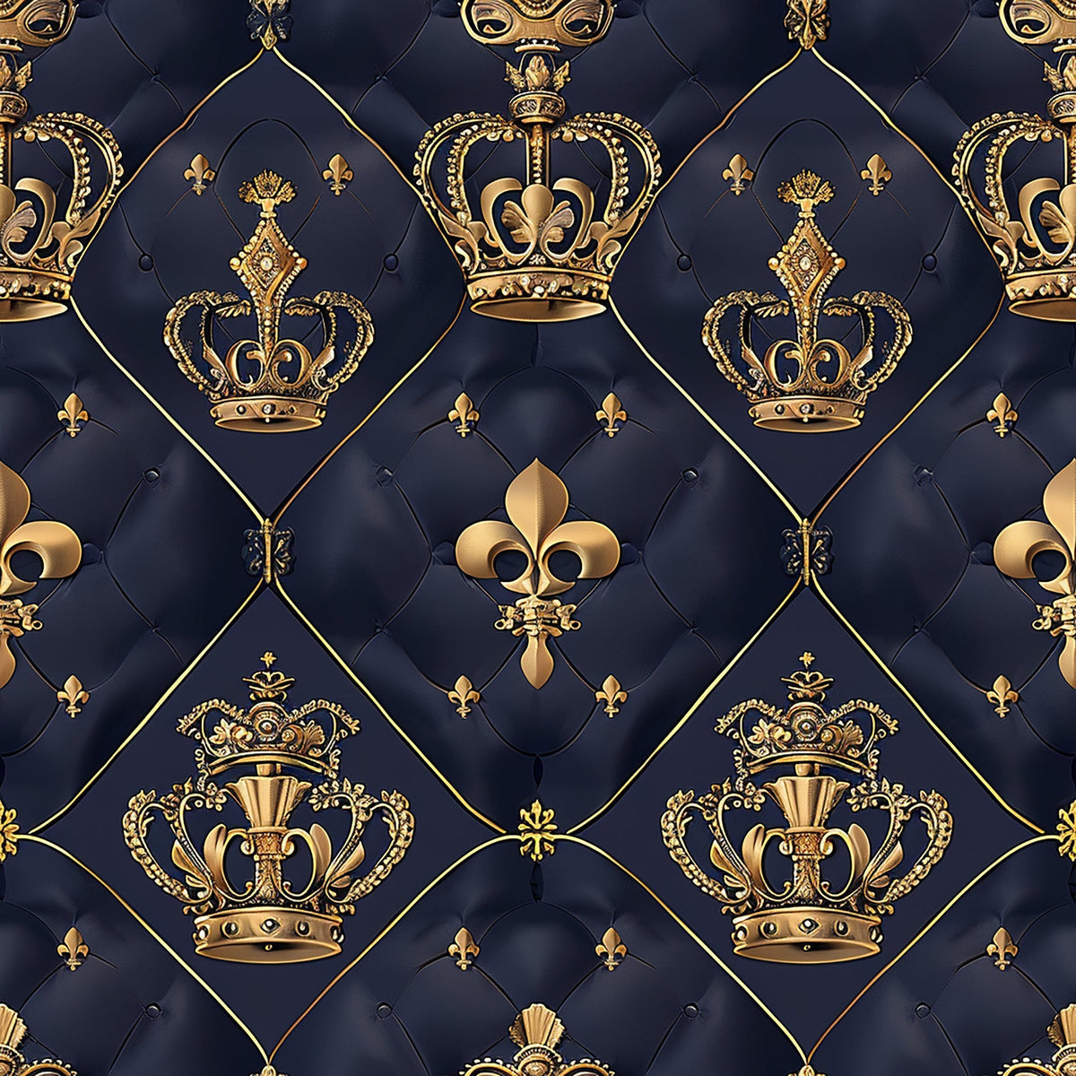 Sovereign Gold Pattern 5 Minky Fabric