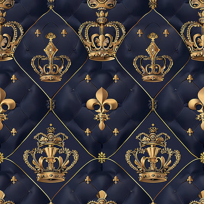 Sovereign Gold Pattern 5 Minky Fabric