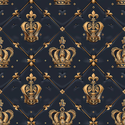 Sovereign Gold Pattern 6 Minky Fabric