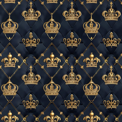 Henrys Crowns Pattern 7 Quilting Cotton Fabric