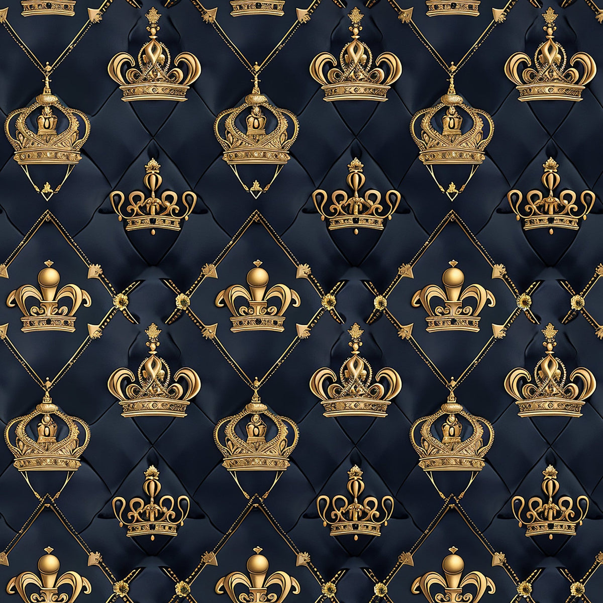 Sovereign Gold Pattern 7 Minky Fabric