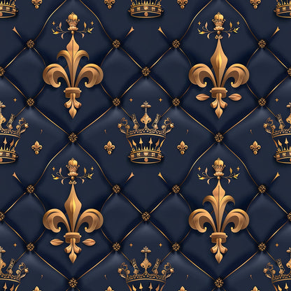 Sovereign Gold Pattern 8 Minky Fabric