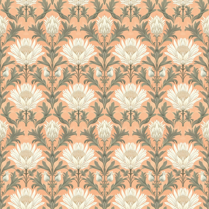 Folklore Blooms Pattern 16 Minky Fabric