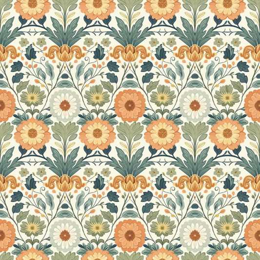 Heritage Garden Pattern 4 Quilting Cotton Fabric