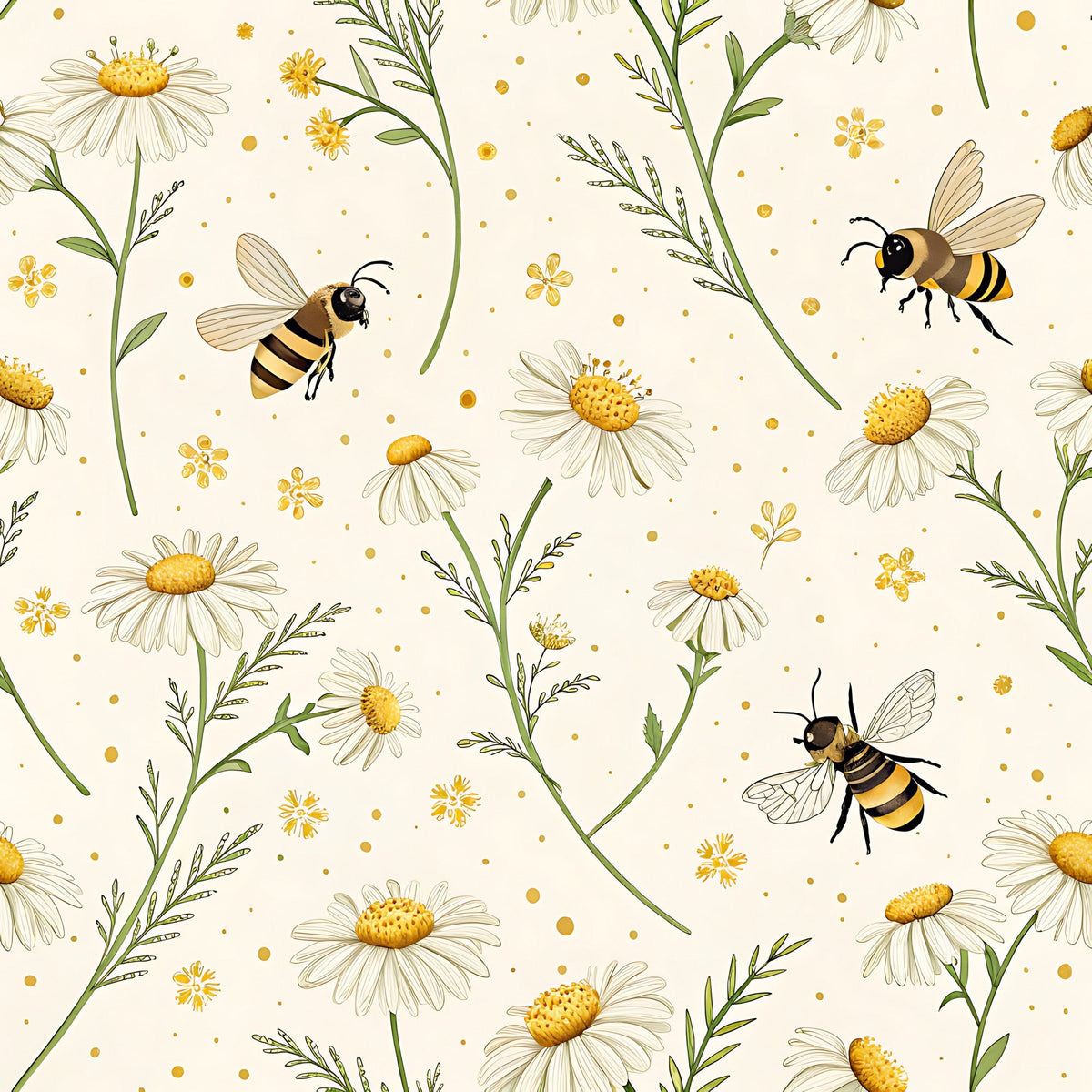 Nectar Meadow Pattern 22 Minky Fabric