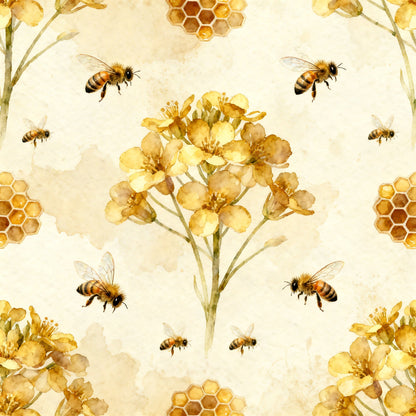 Nectar Meadow Pattern 3 Minky Fabric