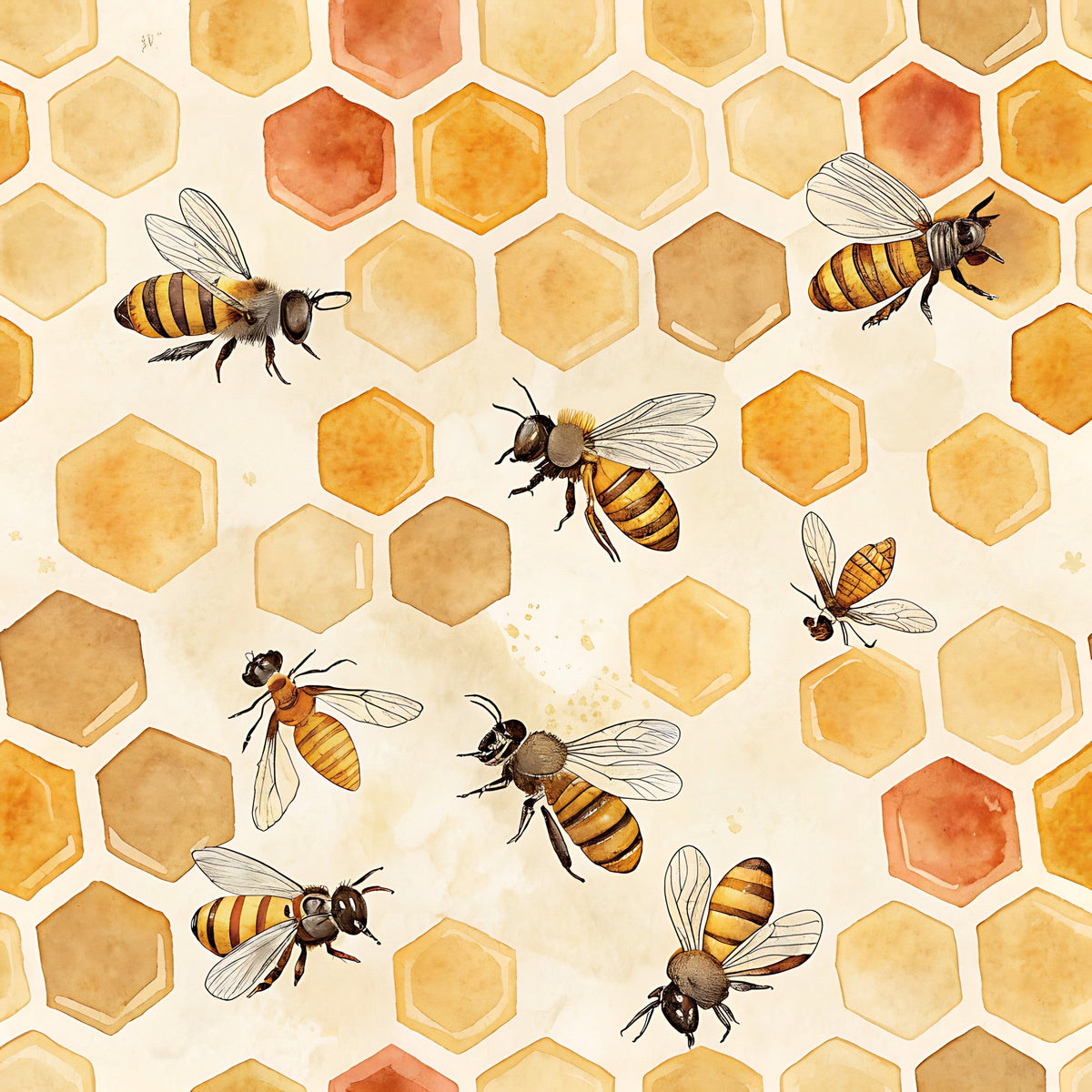Nectar Meadow Pattern 5 Minky Fabric