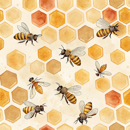 Nectar Meadow Pattern 5 Minky Fabric