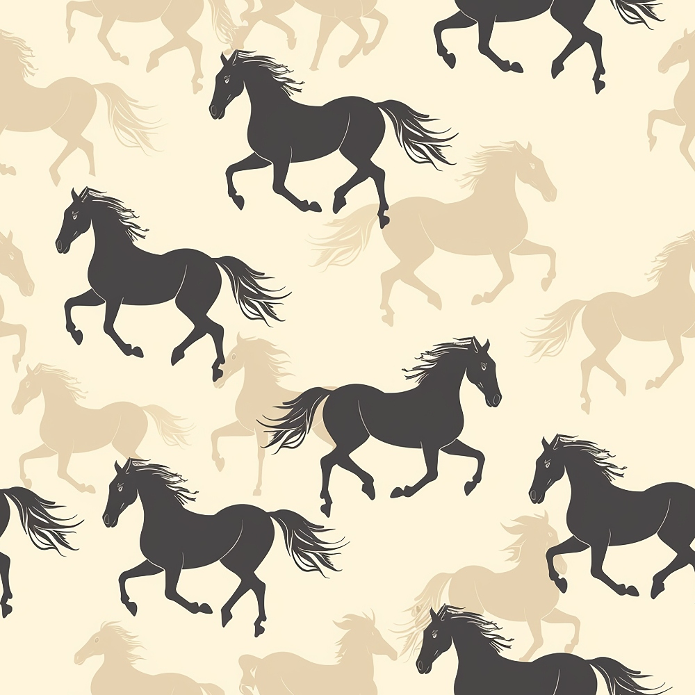 Wild Gallop Pattern 1 Minky Fabric