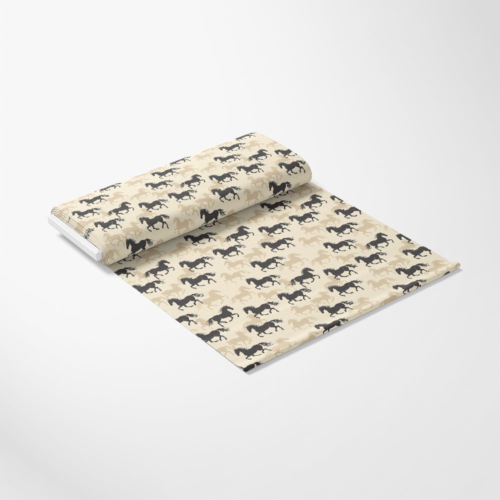 Horse Parade Pattern 1 Quilting Cotton Fabric