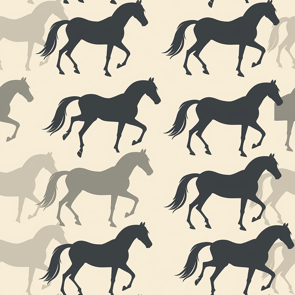 Wild Gallop Pattern 2 Minky Fabric