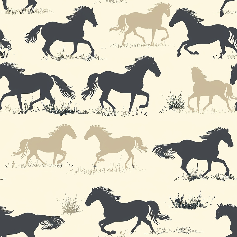 Wild Gallop Pattern 3 Minky Fabric