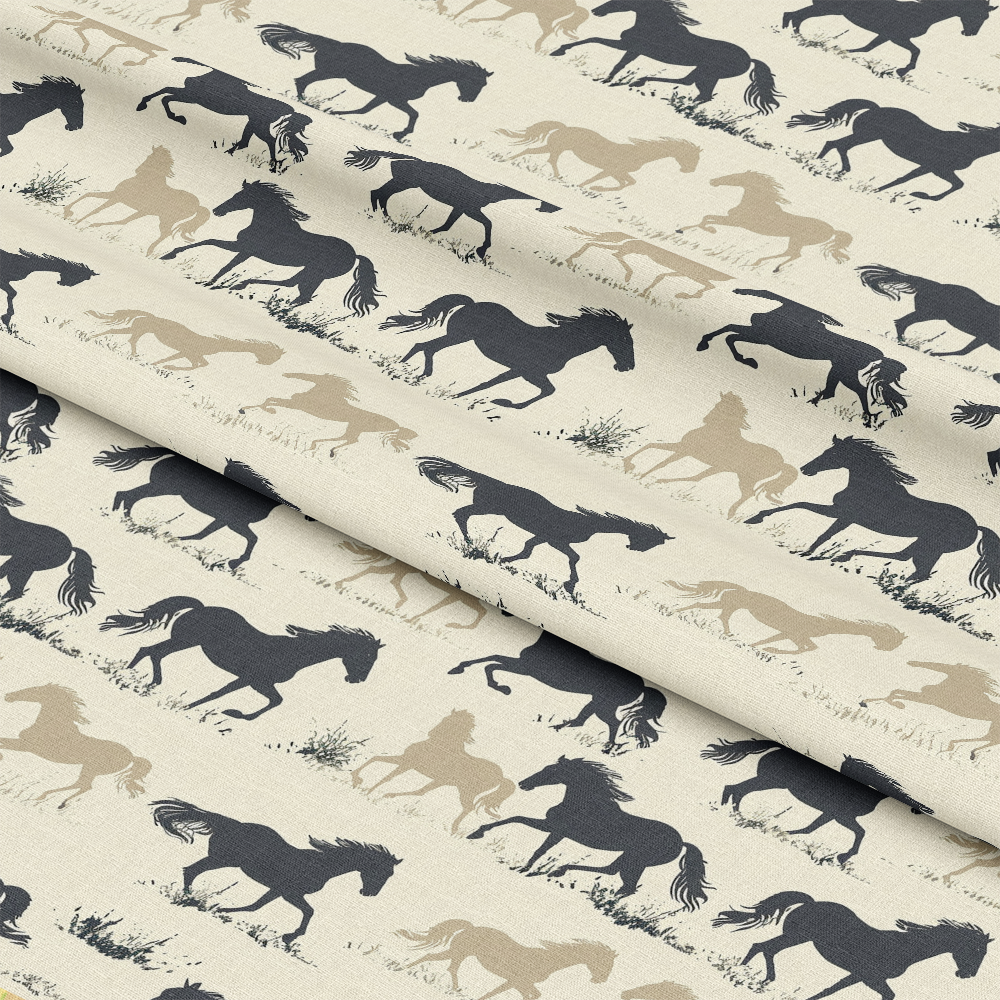 Horse Parade Pattern 3 Quilting Cotton Fabric