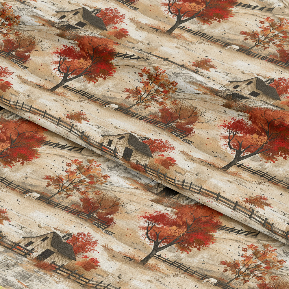 Horse Ranch Pattern 7 Quilting Cotton Fabric