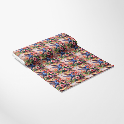 Hummingbirds in Spring Pattern 13 Quilting Cotton Fabric