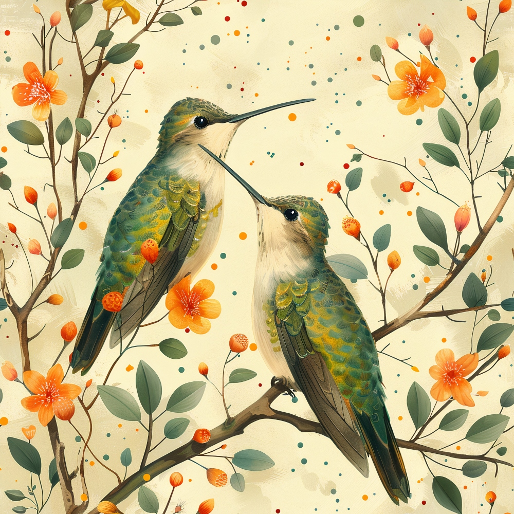Nectar Garden Pattern 14 Minky Fabric