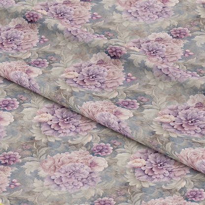 Hydrangeas Peonies Pattern 10 Quilting Cotton Fabric