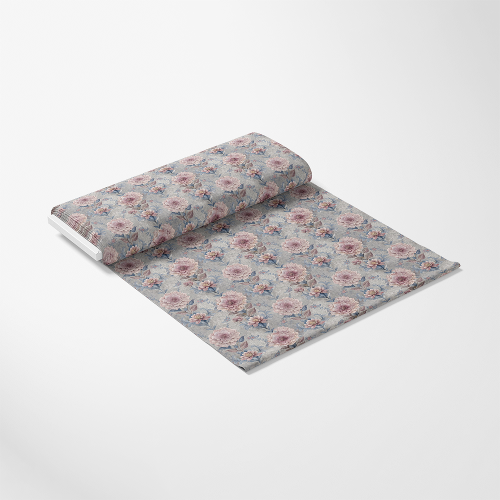 Hydrangeas Peonies Pattern 5 Quilting Cotton Fabric