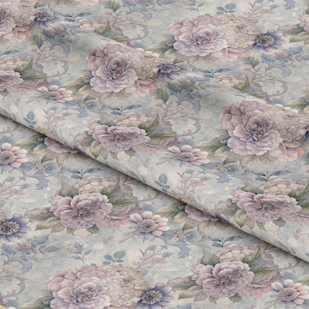 Hydrangeas Peonies Pattern 7 Quilting Cotton Fabric
